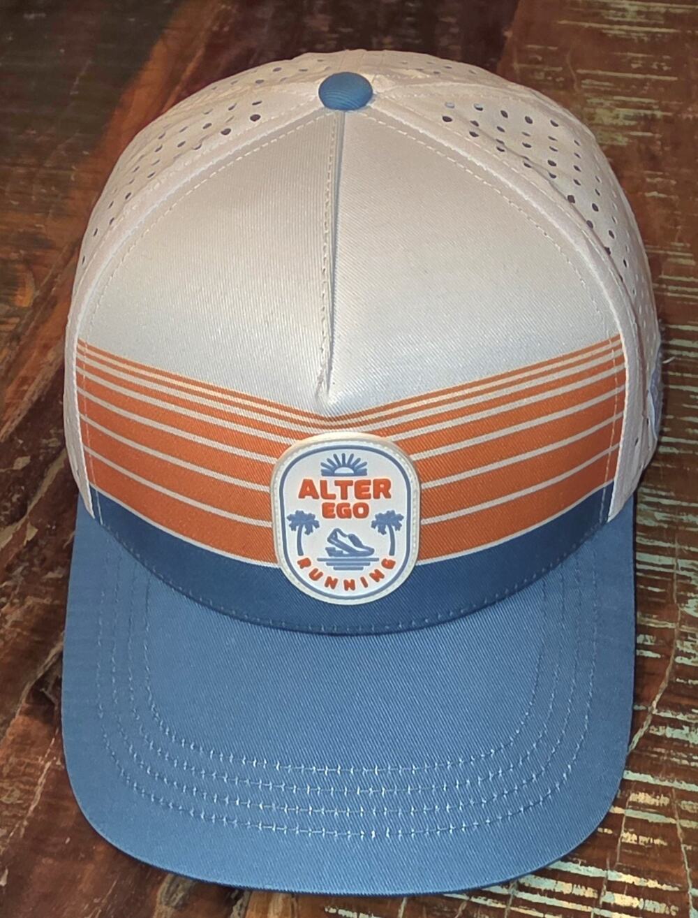 Alter Ego Running Snapback Coaster Splash OG Rise Hat - Standard Size - EUC
